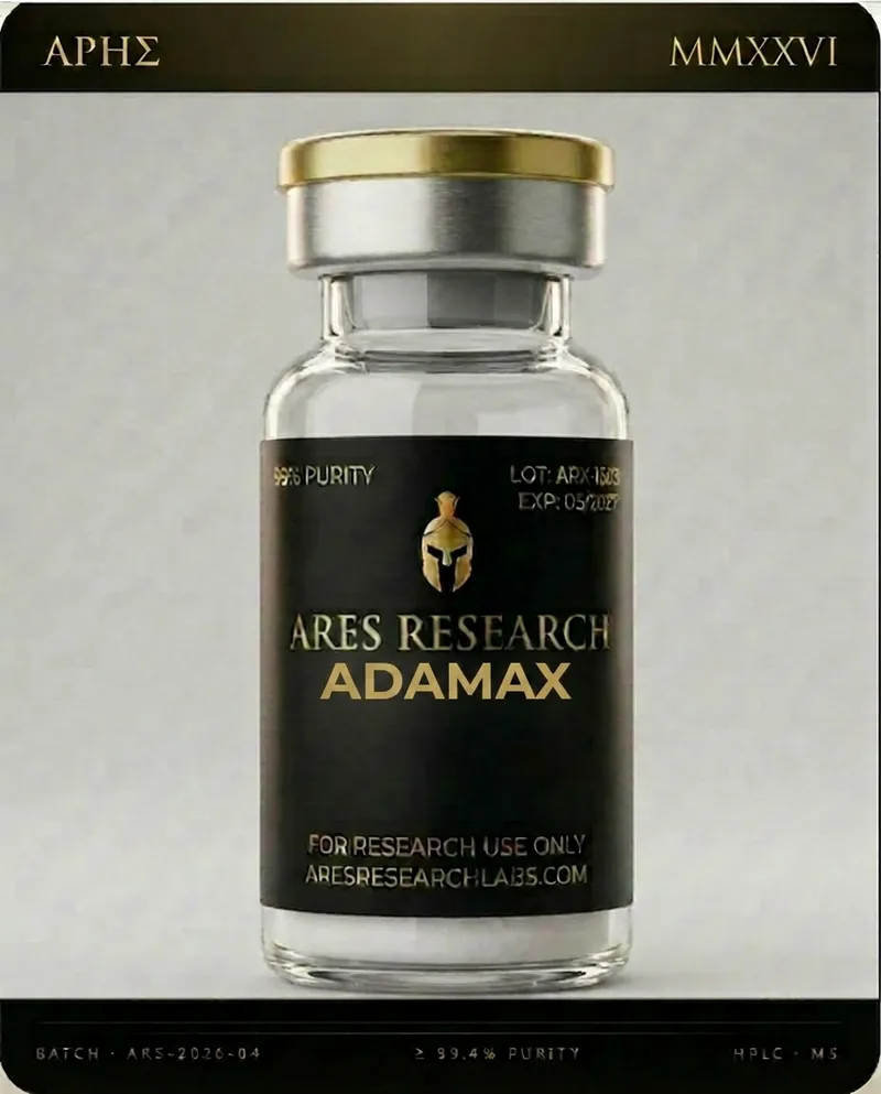 Adamax research vial