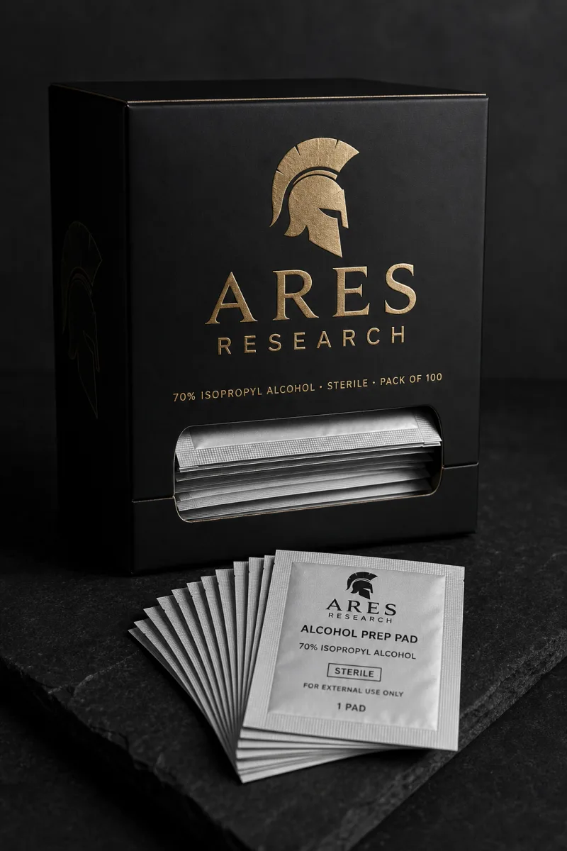 Alcohol Wipes research vial