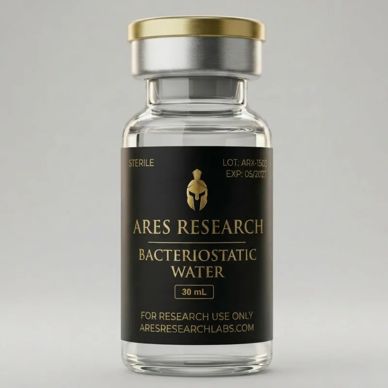 BAC Water research vial