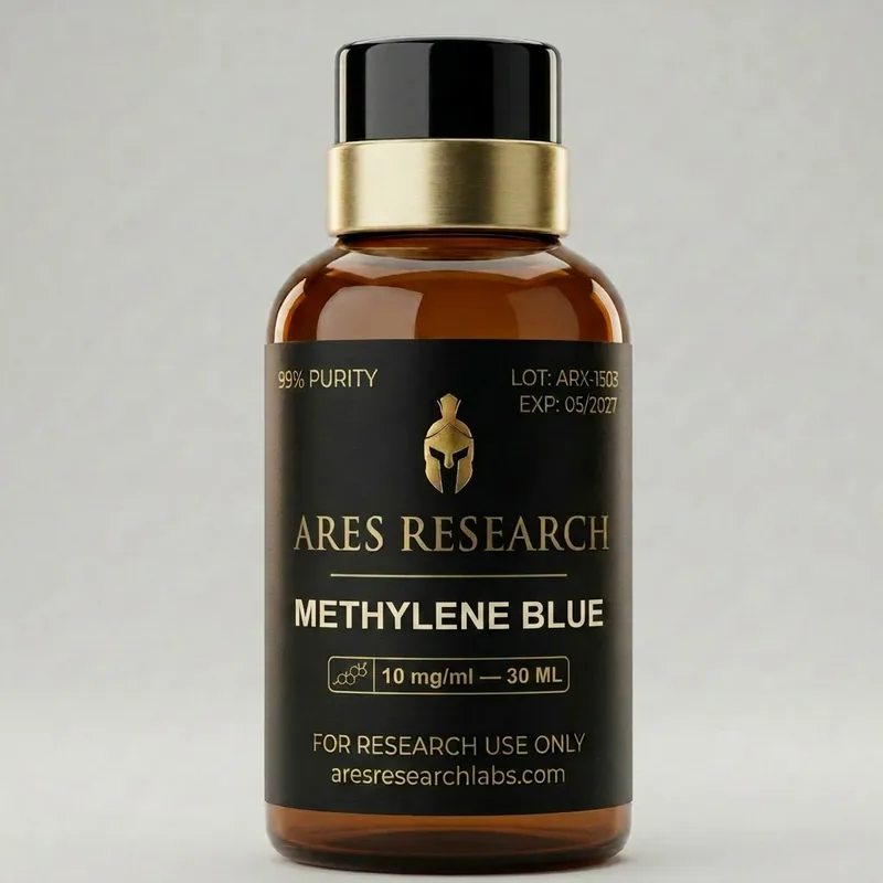 Methylene Blue — Research Solution research vial