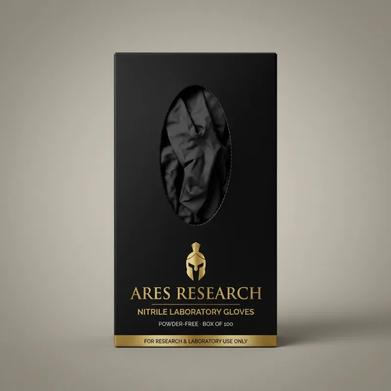 Nitrile Laboratory Gloves research vial