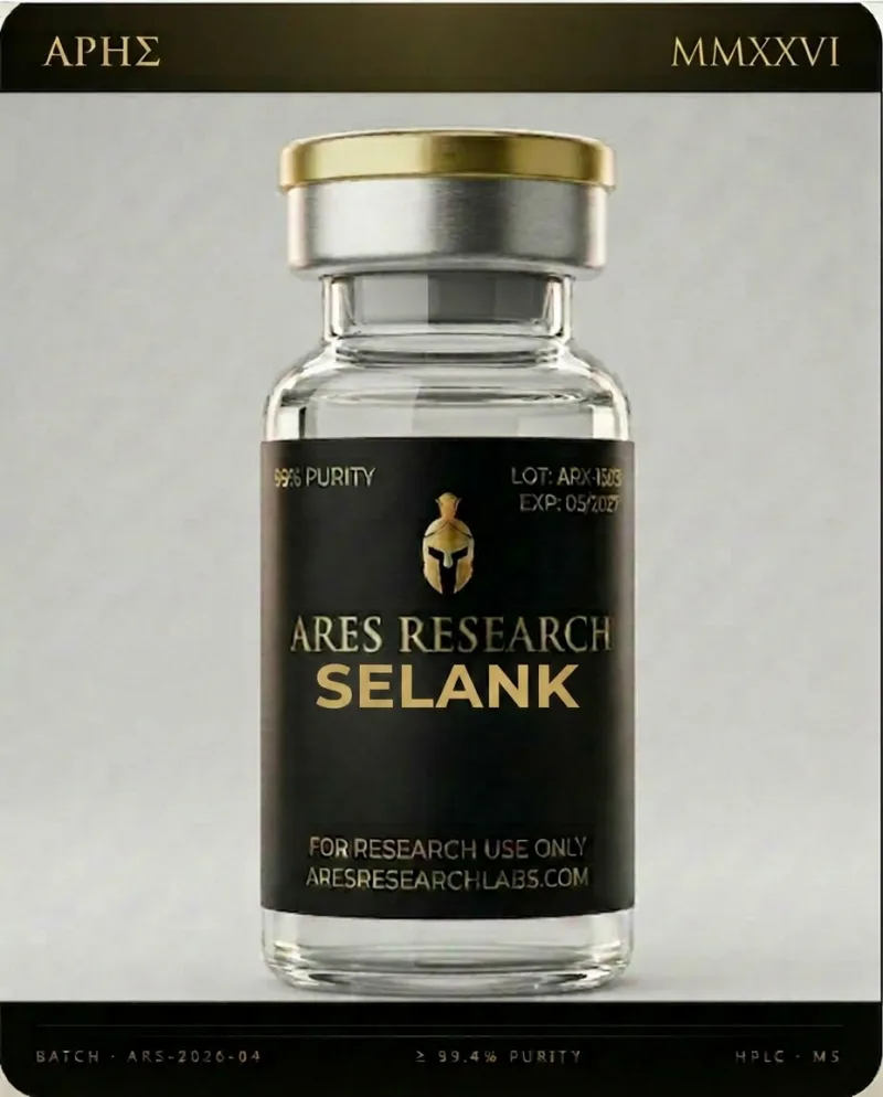 Selank research vial